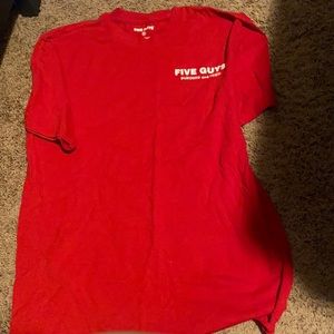 Five Guys shirt